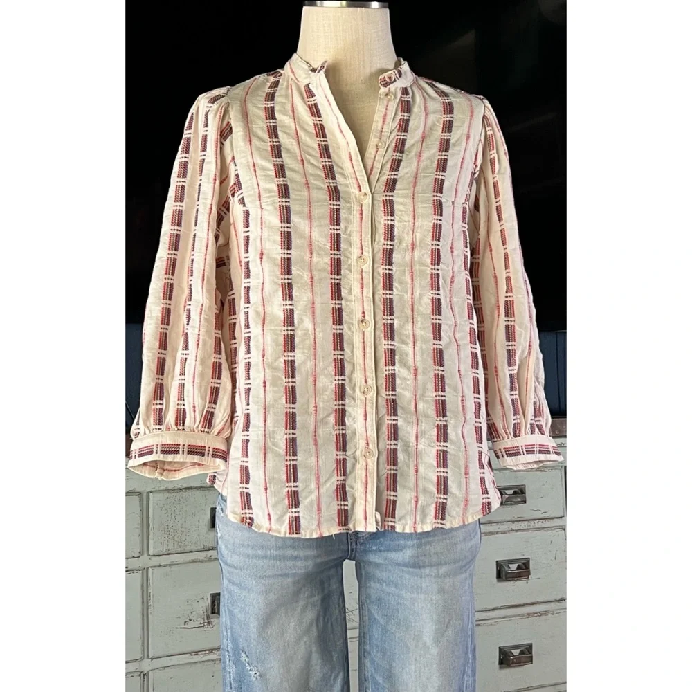 Anthropologie Femme Bella Blouse S